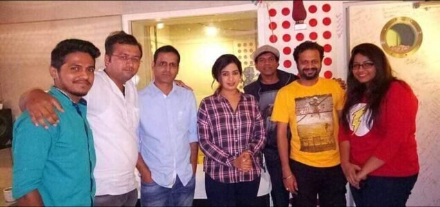 With Shreya Ghoshal